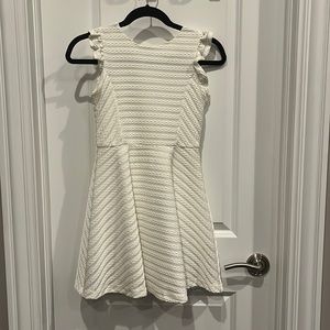 Causal white dress for any formal occasion!